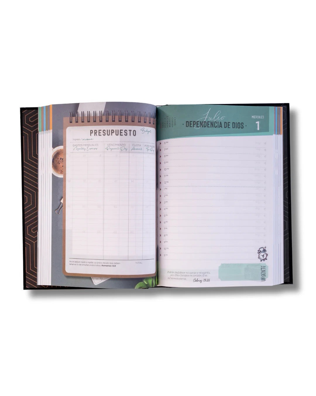 Agenda 2026 Tapa Dura Color negro