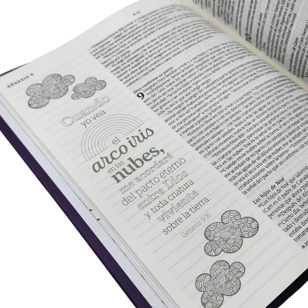 Biblia NTV Inspira Morado