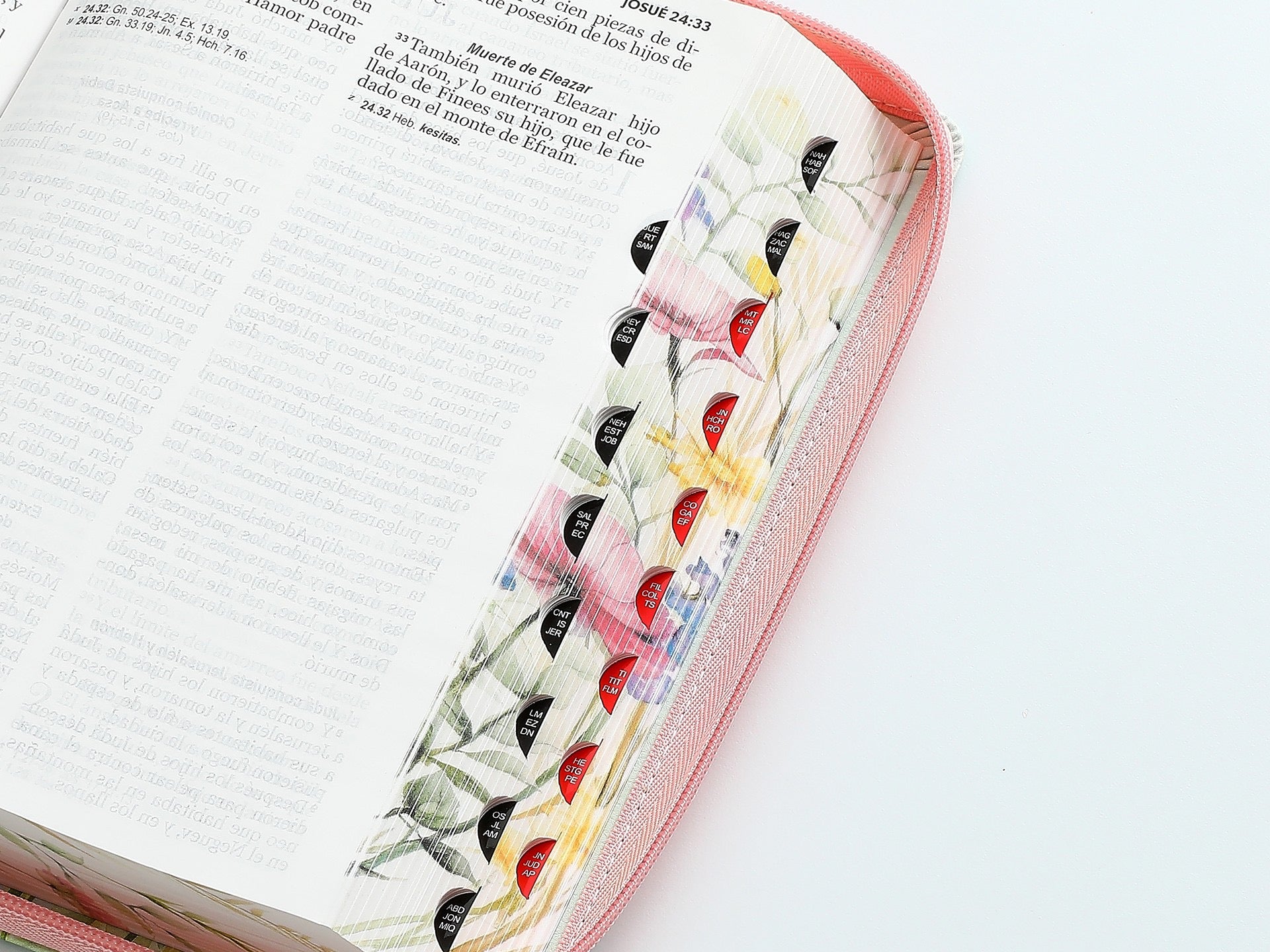 Biblia RVR60 Tamaño manual Letra Grande Floral