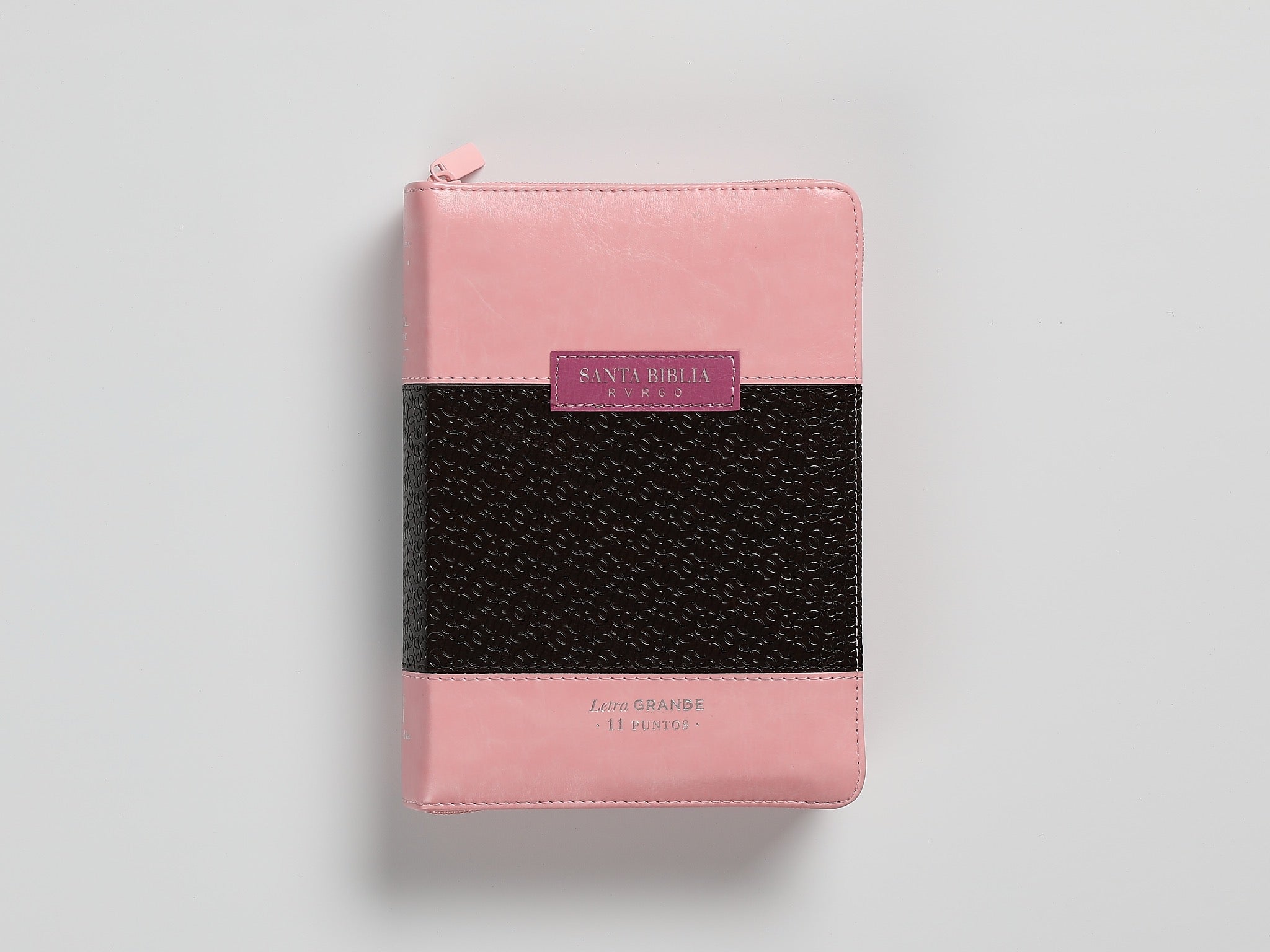 Biblia RVR 1960 Letra Grande Tamaño Manual Rosa