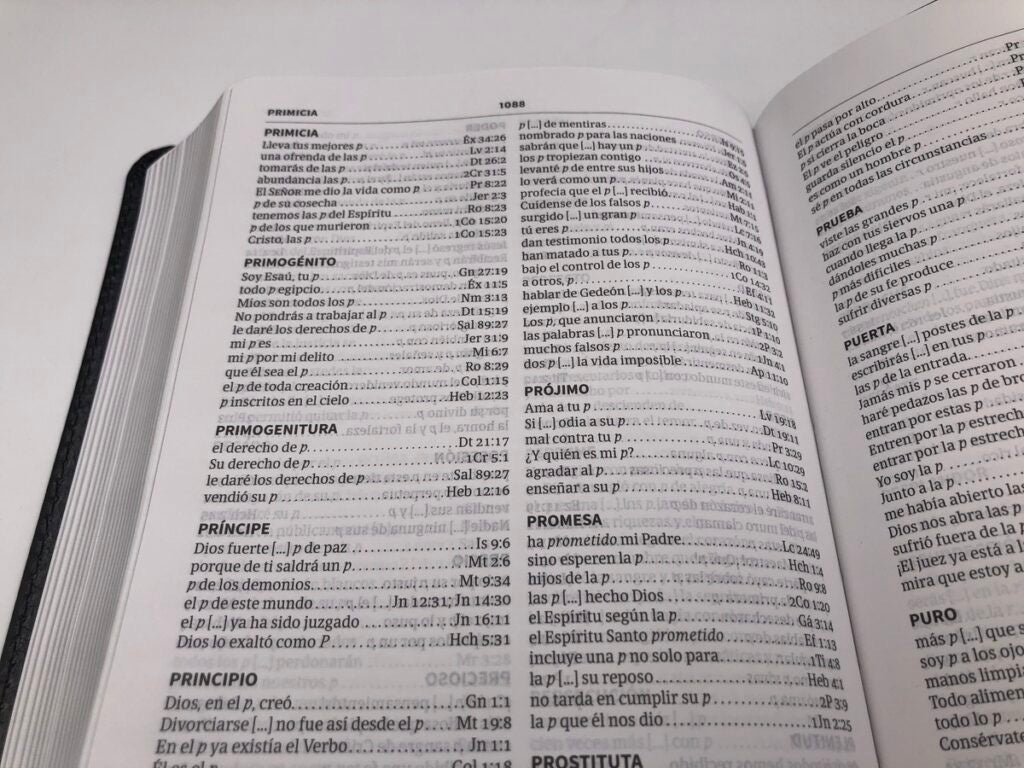 Biblia NVI Ultrafina Negro indice