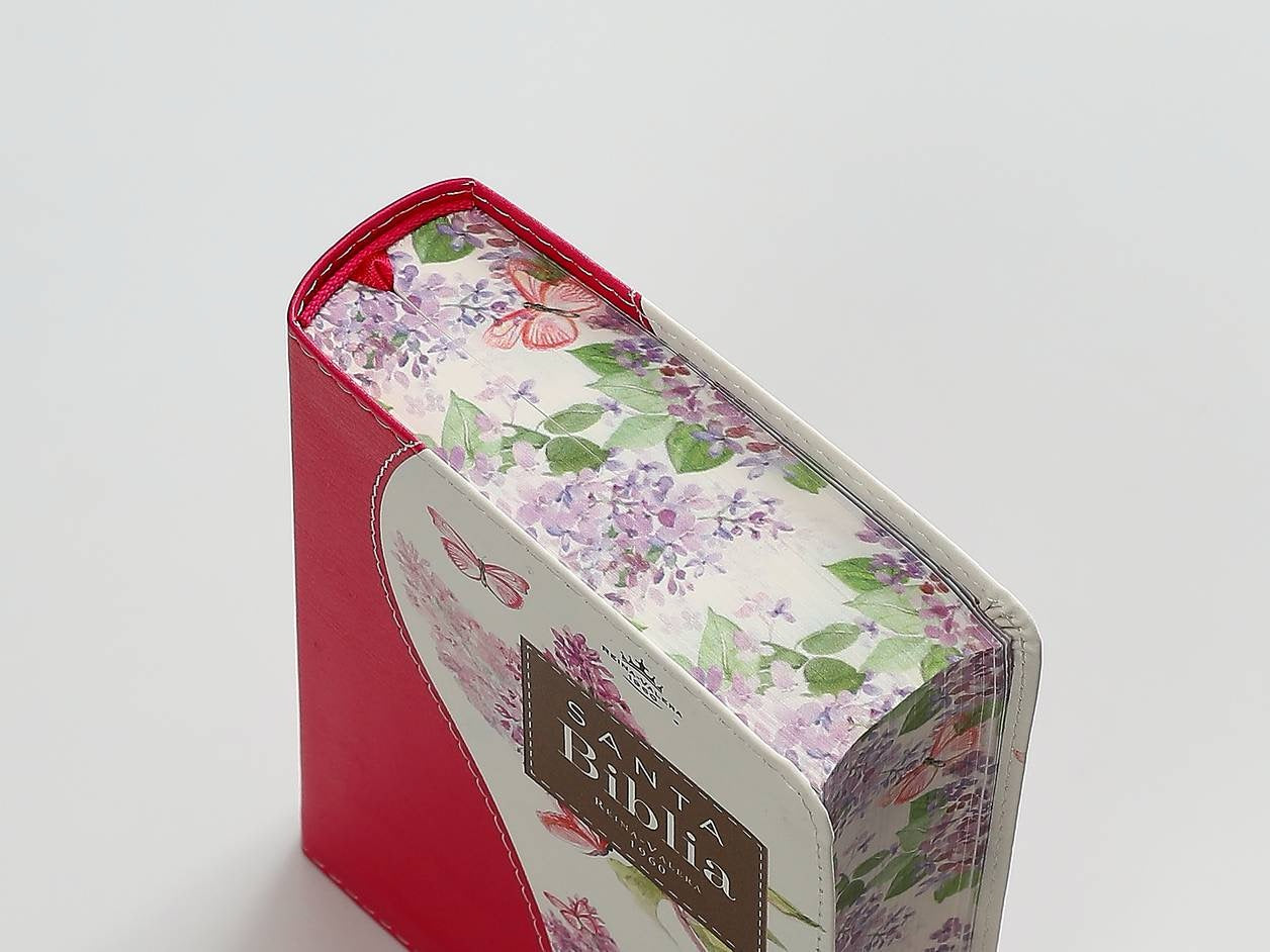Biblia RVR60 bolsillo rosa