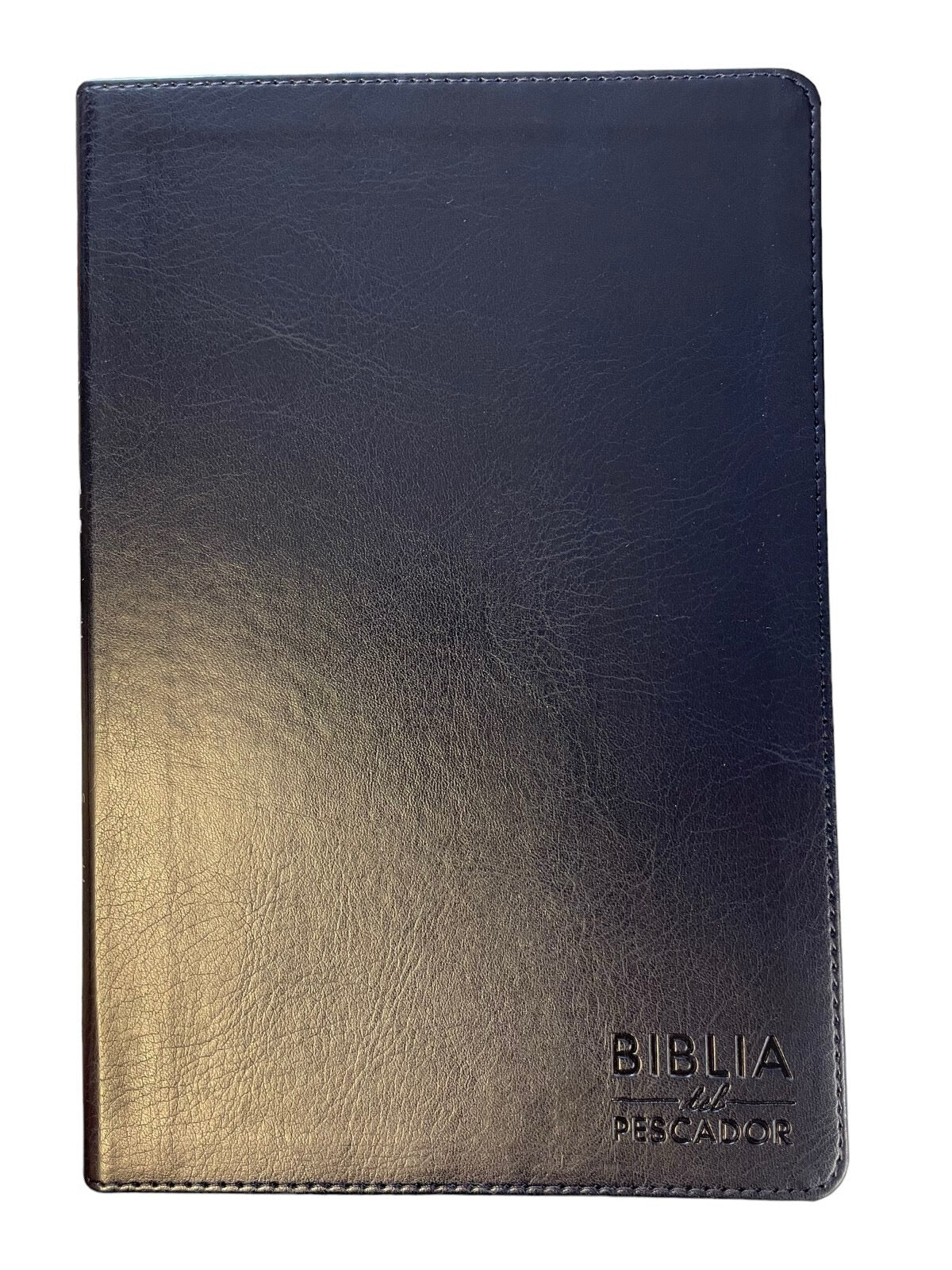 Biblia RVR 1960 del Pescador Letra Grande Símil Piel Azul