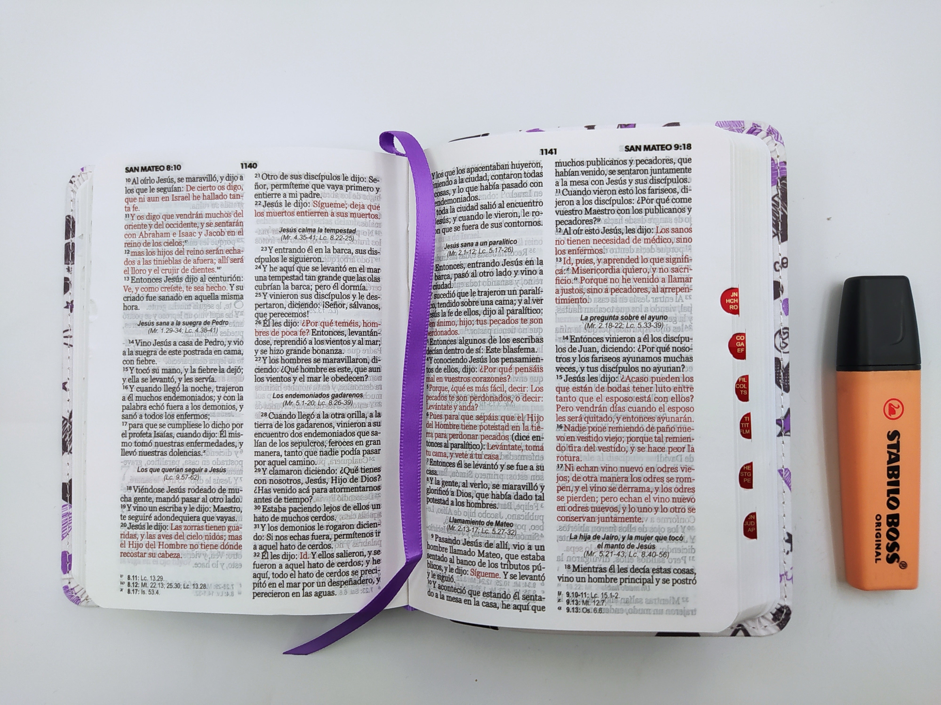 Biblia RVR60 Bolsillo tela con indice