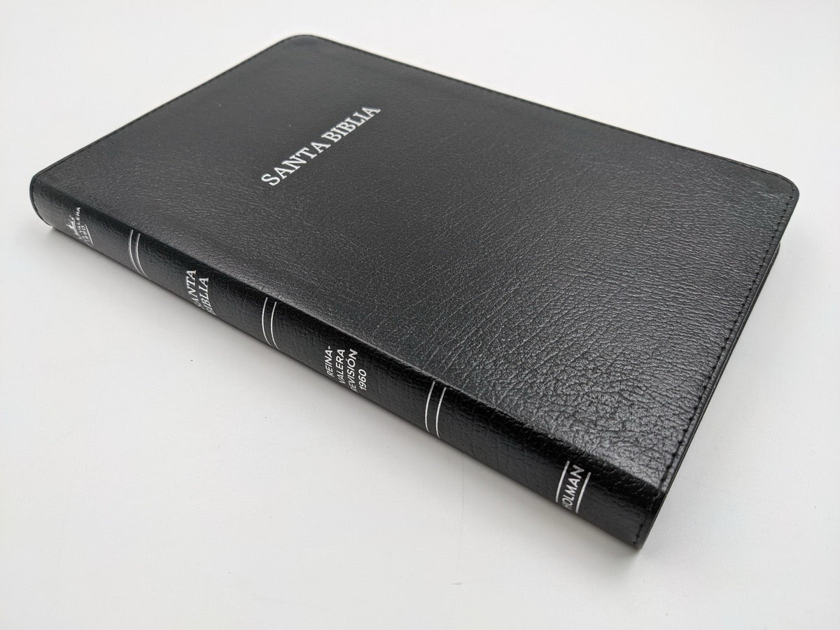 Biblia RVR 1960 Ultrafina Piel Negra