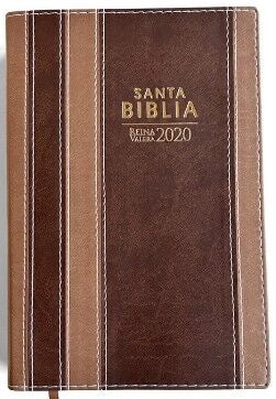 Biblia RVR2020 Tamaño Manual Letra Grande Marrón