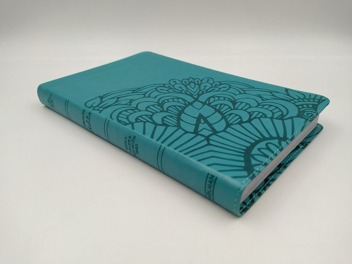 Biblia RVR 1960 Ultrafina Aqua con indice