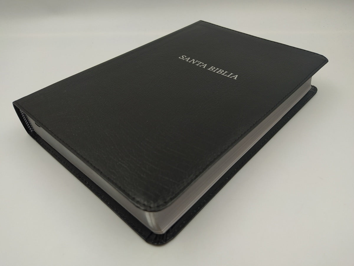 Biblia RVR 1960 Letra Gigante Piel Negro