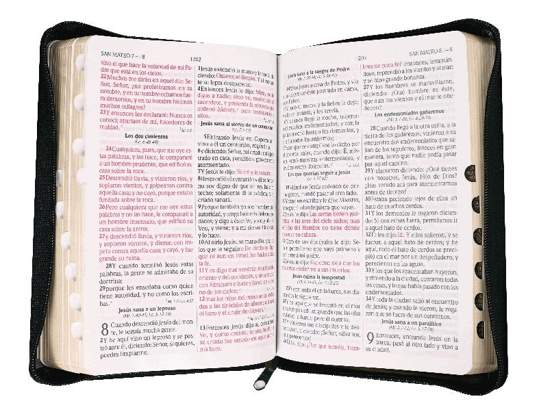 Biblia RVR 1960 Letra Grande cierre indice