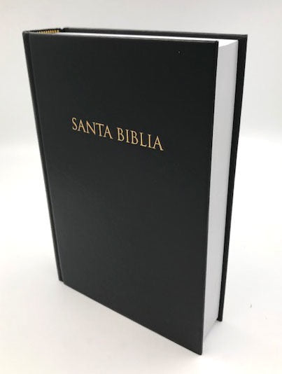 Biblia RVR 1960 para Regalos y Premios Negro Tapa Dura