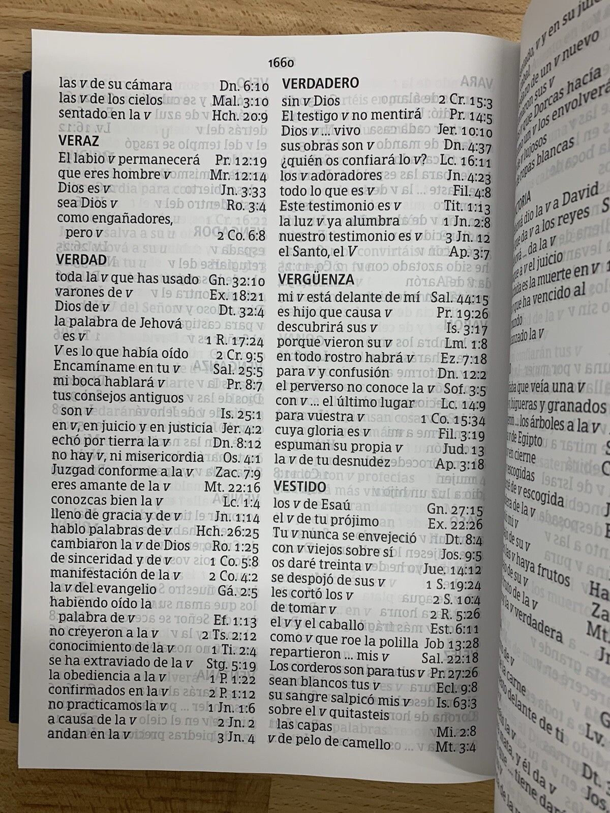 Biblia RVR 1960 Letra Súper Gigante indice