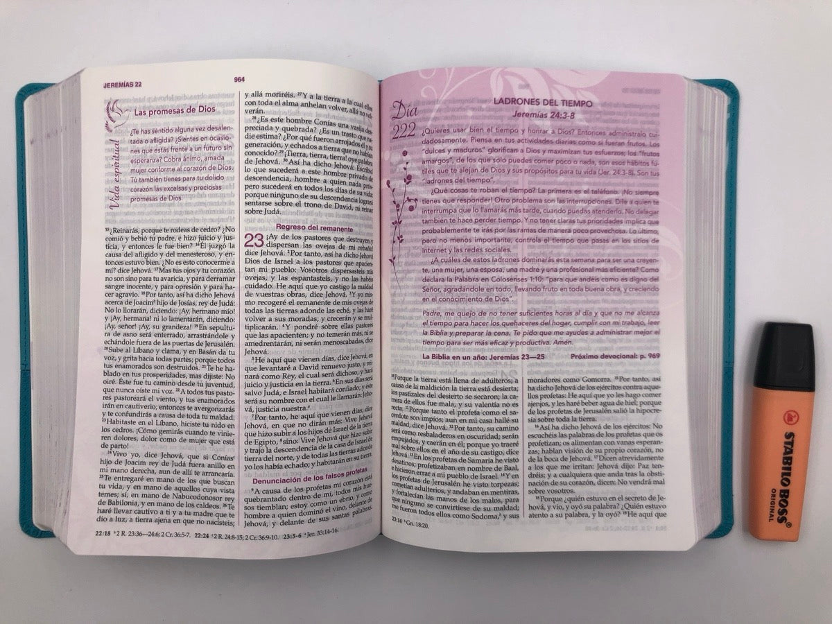 Biblia RVR 1960 Mujer Conforme al Corazón de Dios