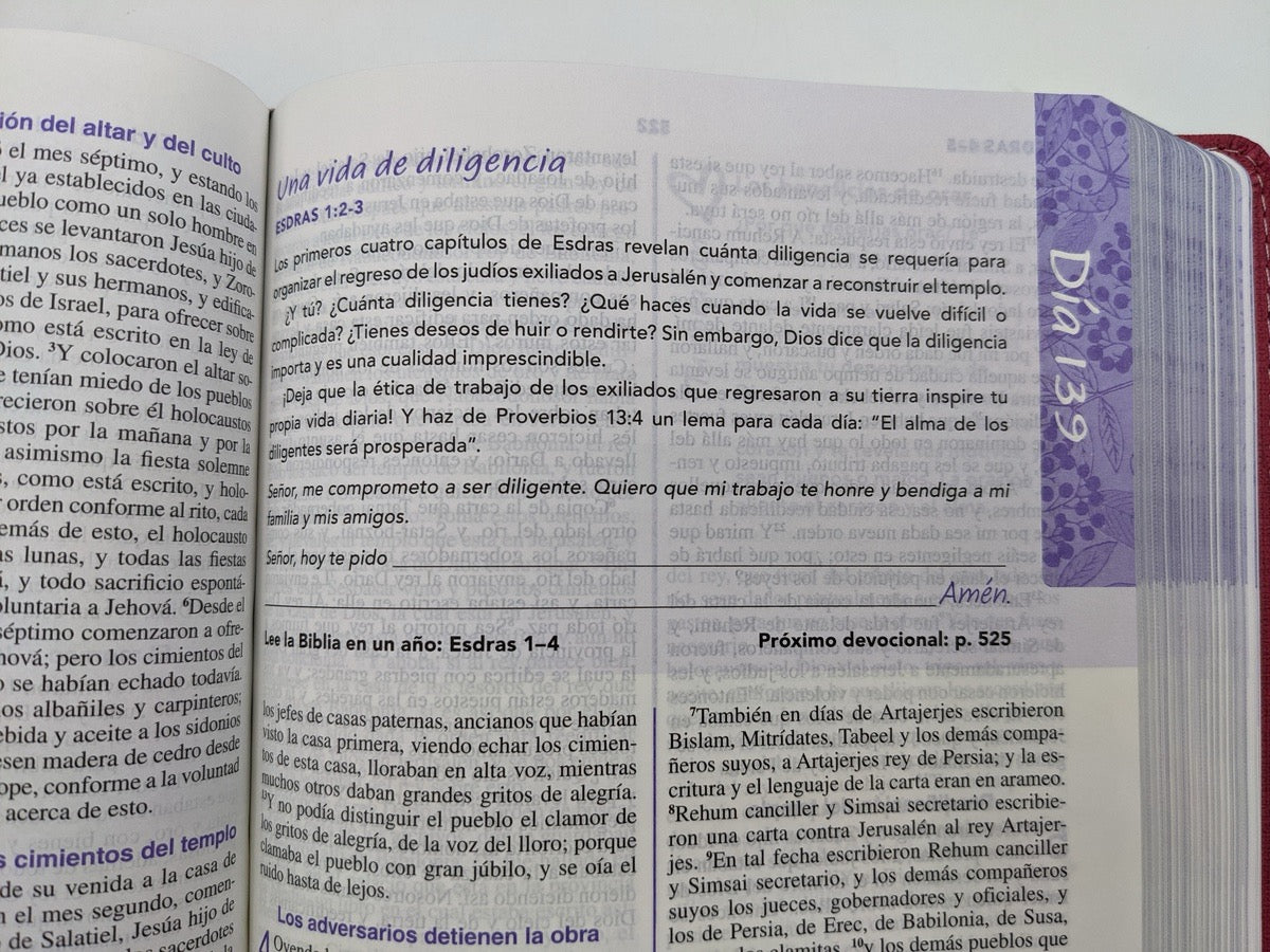 Biblia RVR 1960 de Una Joven Conforme al Corazón